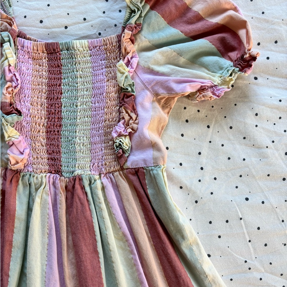 Cotton On Multicolor Striped Kids Dress